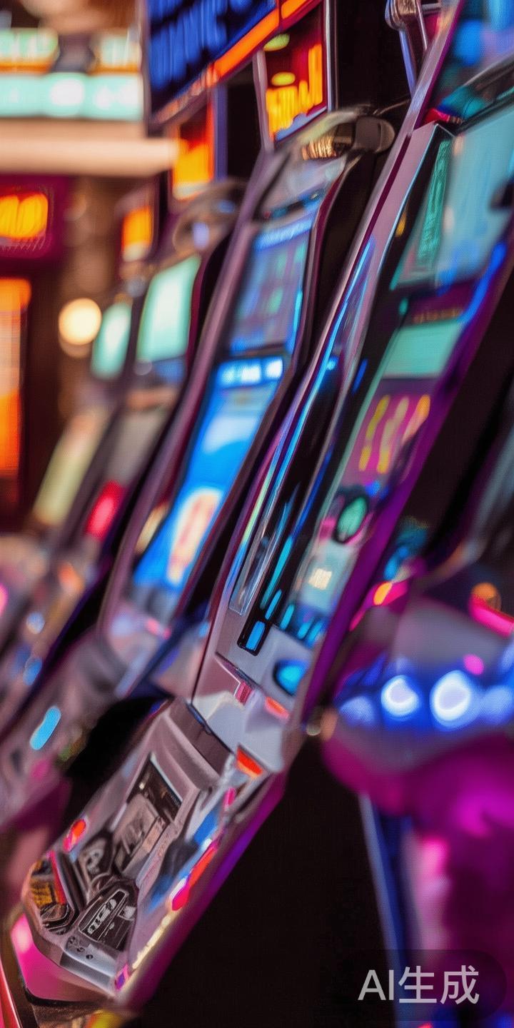 相比之下，传统的电子老虎机、快速开奖的电子游戏属于